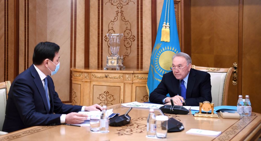 Первый президент Казахстана принял акима Нур-Султана Алтая Кульгинова