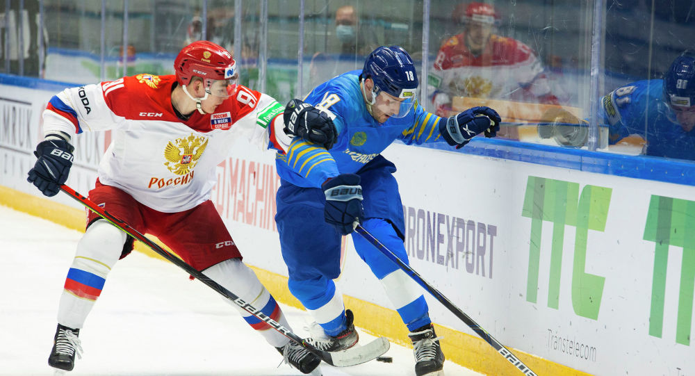 Второй состав сборной Казахстана по хоккею уступил сборной России в овертайме
