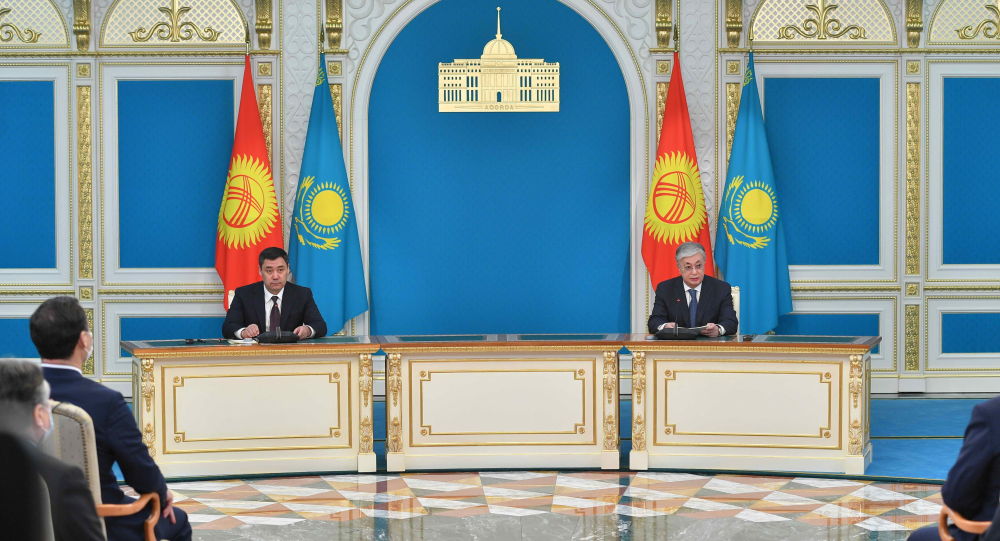 Президенты Казахстана и Кыргызстана сделали совместное заявление