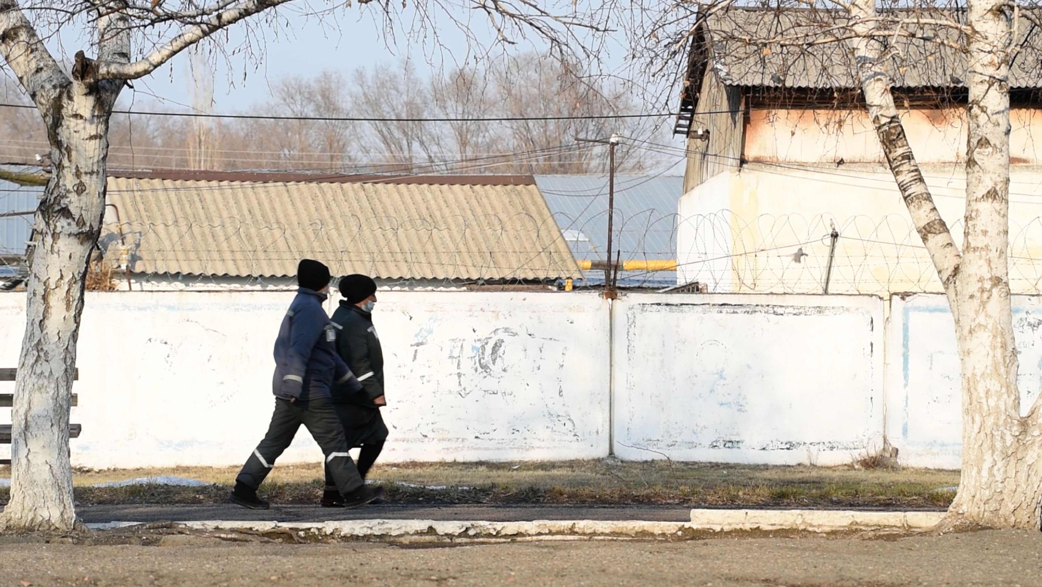 Заключенные женской колонии ЛА 155/4 в поселке Жаугашты Алматинской области 