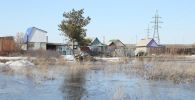 Наводнение в дачном кооперативе Текстильщики-1 близ Костаная