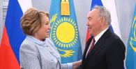 Нурсултан Назарбаев встретился с Валентиной Матвиенко