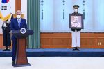 Визит Токаева в Южную Корею: церемония, посвященная Хон Бом До