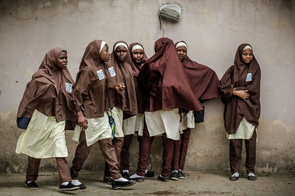 Нигерийские школьницы