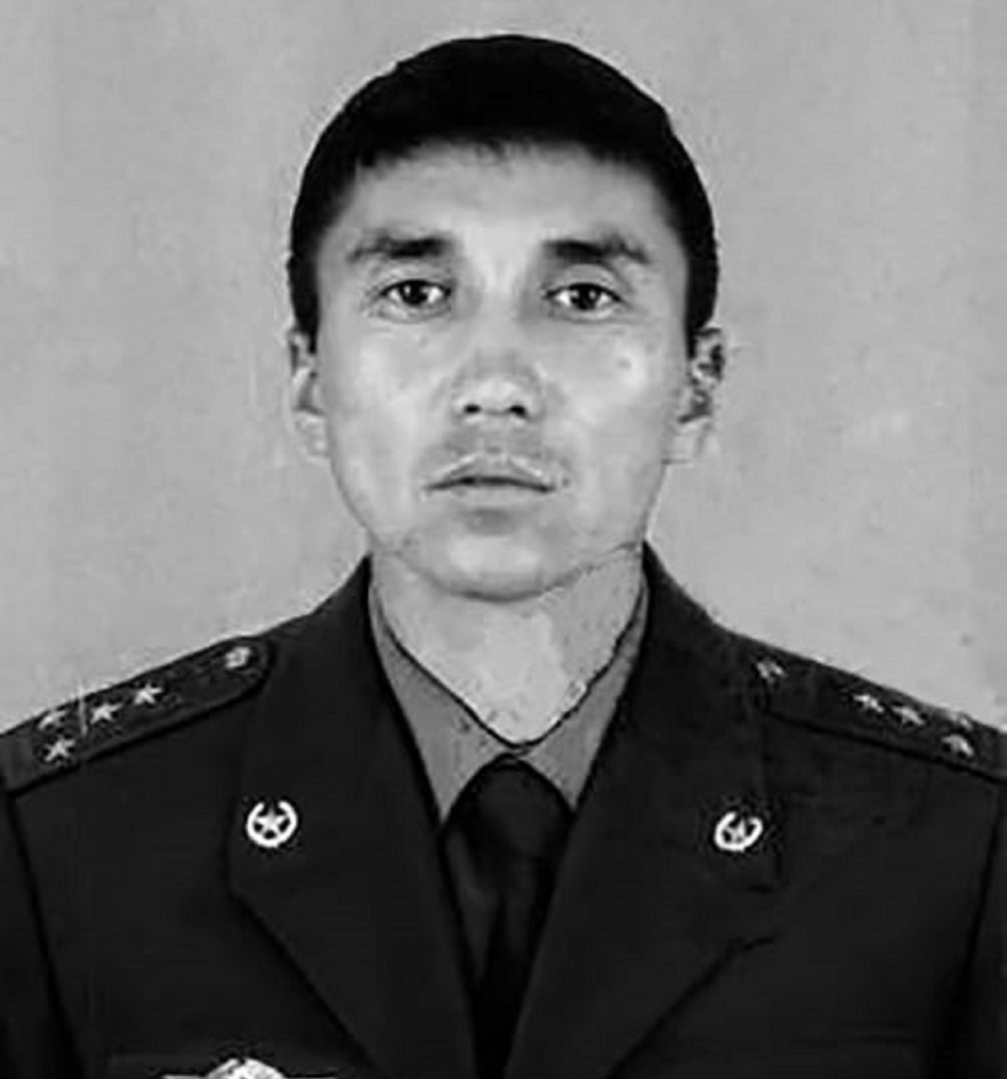 Капитан Ерлан Кыргызалиев