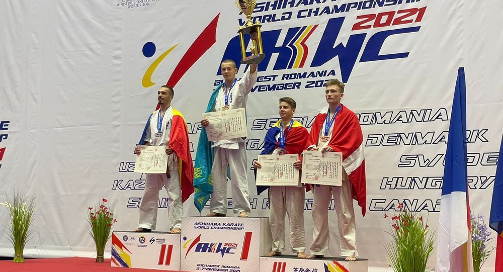 Казахстанец стал чемпионом мира по Ашихара каратэ