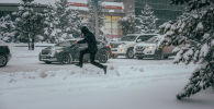 Снежный коллапс в Нур-Султане 