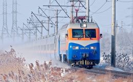 Поезд зимой