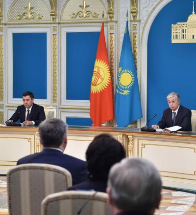 Президенты Казахстана и Кыргызстана сделали совместное заявление