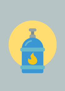 Цены на газ в областях Казахстана