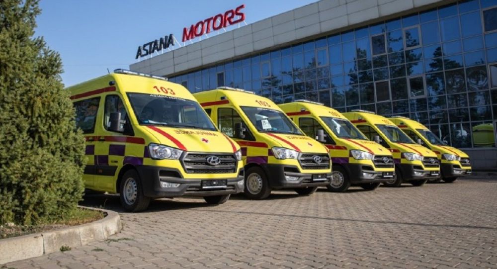 Медикам Казахстана передадут новые машины взамен сожженных