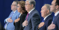 Елбасы Нурсултан Назарбаев, президент Касым-Жомарт Токаев, архивное фото