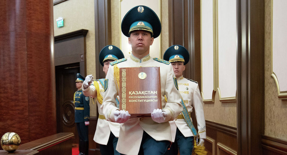 Церемония принесения присяги президентом Республики Казахстан 