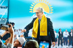 Президент РК Касым-Жомарт Токаев на форуме партии Nur Otan 