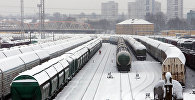 Поезда зимой