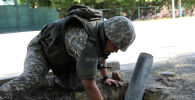Военные саперы Минобороны Казахстана работают в Арыси по разминированию  