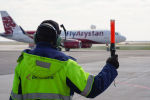 Самолет казахстанского лоукостера Fly Arystan 