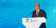 Президент Казахстана Касым-Жомарт Токаев на церемонии закрытия Года молодежи