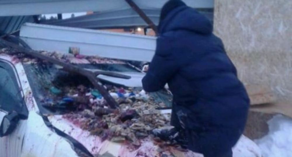 Водитель Toyota сбил двух уличных продавцов на трассе Нур-Султан - Щучинск