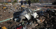 Украинский лайнер со 180 пассажирами рухнул у тегеранского аэропорта. Фото с места трагедии