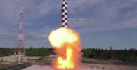 Испытание новой баллистической ракеты Сармат
