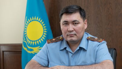 Начальник департамента полиции Алматы Канат Таймерденов
