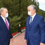Касым-Жомарт Токаев поздравил Елбасы Нурсултана Назарбаева с юбилеем