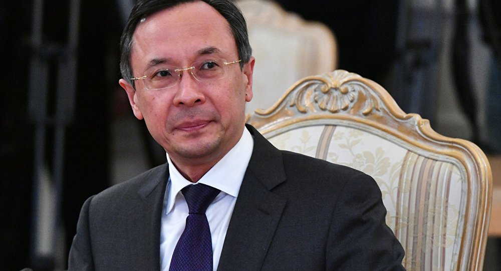 Министр иностранных дел Казахстана Кайрат Абдрахманов