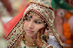 Индийская девушка, архивное фото