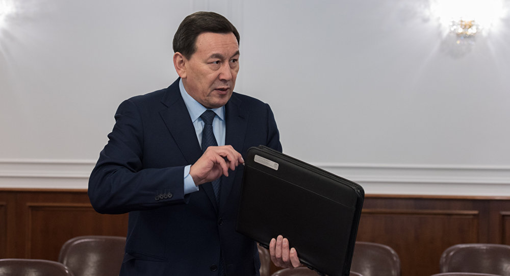Министр внутренних дел РК Калмуханбет Касымов
