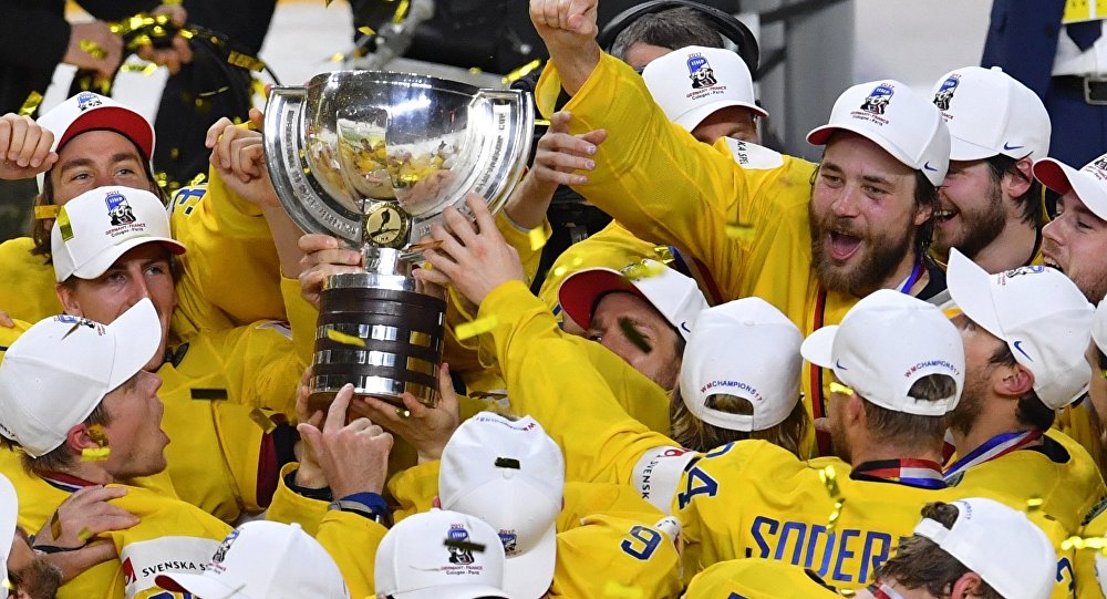 Сколько раз становилась чемпионом сборная команда канады. Чемпион Швеции по хоккею.