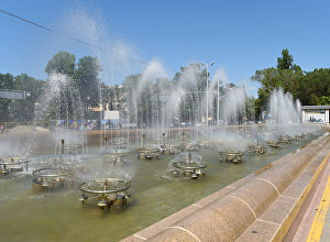 Фонтаны в Алматы 