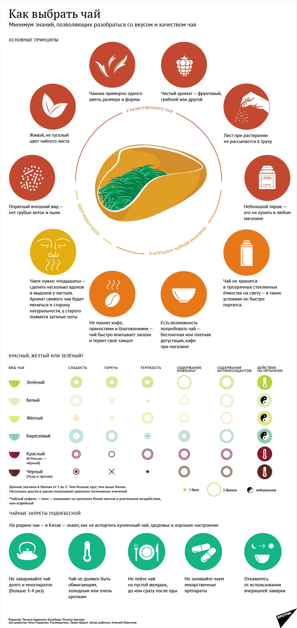 Инфографика - Как выбрать чай - Sputnik Казахстан