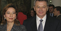 Виктор Храпунов с супругой Лейлой, архивное фото