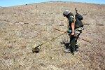 Военнослужащие – саперы Сухопутных войск ВС РК приступили к очистке полигонов от неразорвавшихся боеприпасов