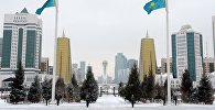 Астана, вид из Акорды