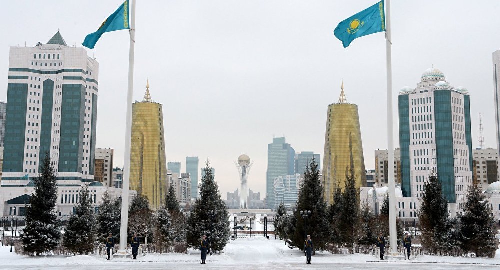Астана, вид из Акорды