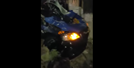 Полицейский автомобиль попал в ДТП в Таразе - видео