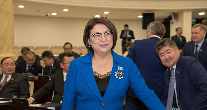 Депутат Сената Парламента РК Бырганым Айтимова