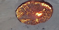 Огонь в газовом кратере в Туркменистане не гаснет с 1971 года