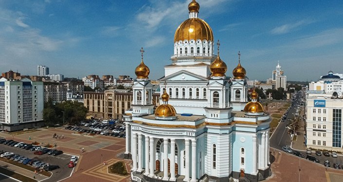Кафедральный собор святого праведного воина Феодора Ушакова в городе Саранске