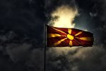 Флаг Македонии, иллюстративное фото