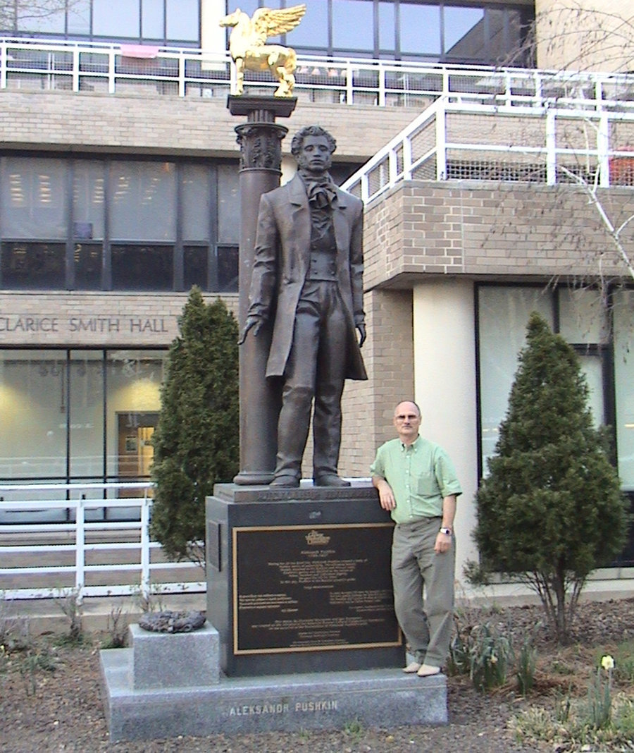 Памятник А.С. Пушкину в Вашингтоне, США