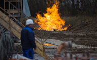 Добыча газа на Колодницком месторождении в Львовской области