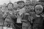 Дети в нацистском концентрационном лагере Майданек