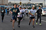 Участники Астана марафон