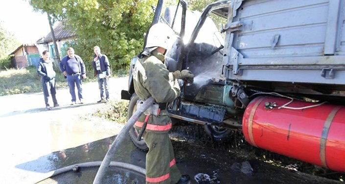 Баллон пропан взрывается. Взорвался газовый баллон.