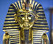 Золотая маска короля Тутанхамона показана на выставке в Египетском музее на площади Тахрир в Каире 5 августа 2018 года