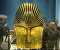 На снимке изображена Золотая маска короля Тутанхамона в Египетском музее Каира