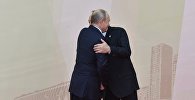 Путин Назарбаевты құшақтады-Астанада ҰҚШҰ саммиті басталды